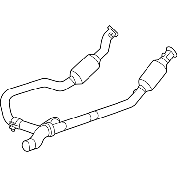 Dodge 52110486AB Converter - Exhaust