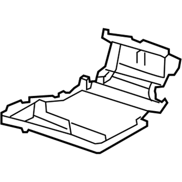 Jeep 1DU541D1AA Cushion Frame