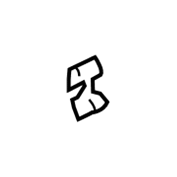 Chrysler 5010373AA Return Line Bracket