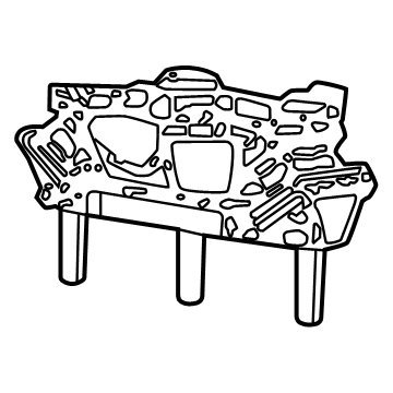 Jeep Grand Cherokee L Engine Mount - 68375820AB