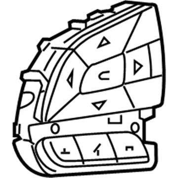 Dodge 68321891AA Radio Switch