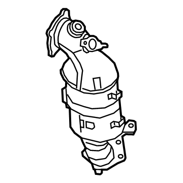 Jeep Cherokee Catalytic Converter - 68224176AG