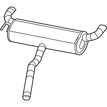 Jeep Muffler - 68302556AC