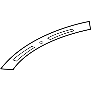 Dodge 1FQ53XDVAC Defroster Grille