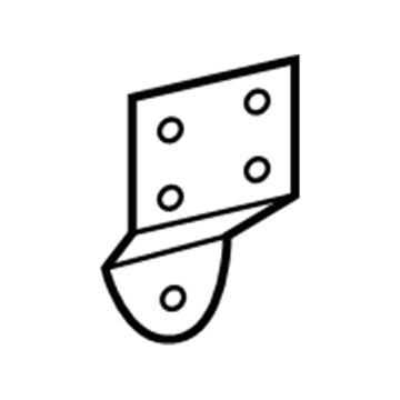 Dodge 5118791AA Front Crossmember Support Bracket