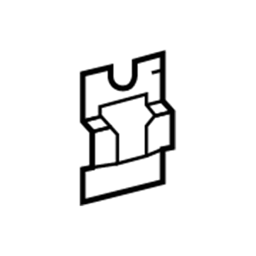 Dodge 5119638AA Front Crossmember Center Bracket