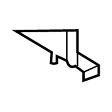 Dodge 5127246AA Front Crossmember Side Bracket