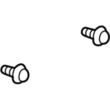 Dodge 6032723 Door Trim Panel Screw