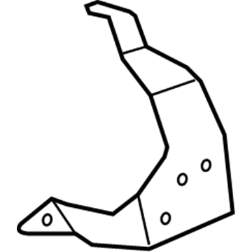 Chrysler 4809779AB Front Mount Bracket