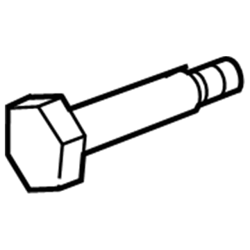 Jeep 6509043AA Spare Carrier Screw