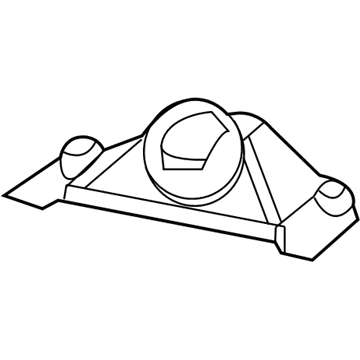 Dodge 4805846AB License Lamp