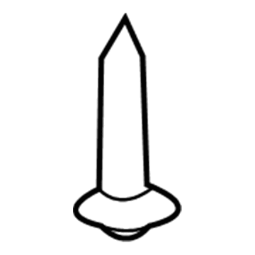 Dodge 6104568AA License Lamp Screw