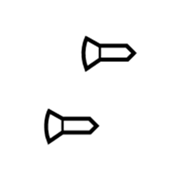 Ram 6107055AA Coat Hook Screw