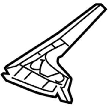 Mopar 68088486AB Filler Panel, Passenger Side