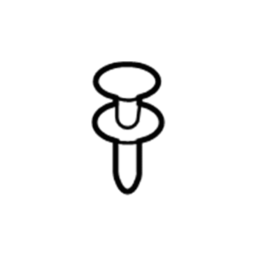 Jeep 6509049AA Closure Panel Pin