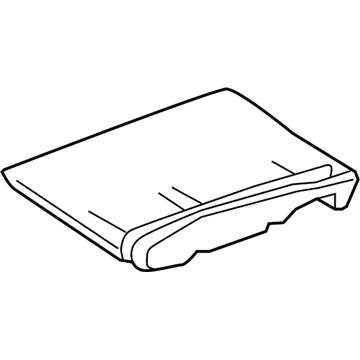 2008 Jeep Commander Seat Cushion - 5183646AA