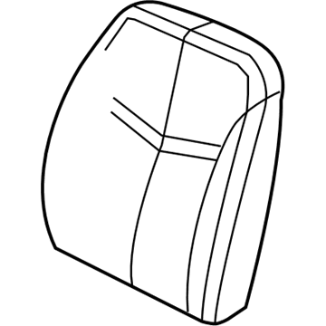 Dodge 68005361AA Seat Back Pad