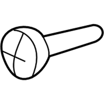 Jeep 6036465AA Applique Screw
