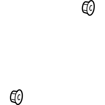 Dodge 6104717AA Stabilizer Link Nut