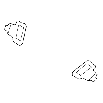 Dodge 55078094AE License Lamp