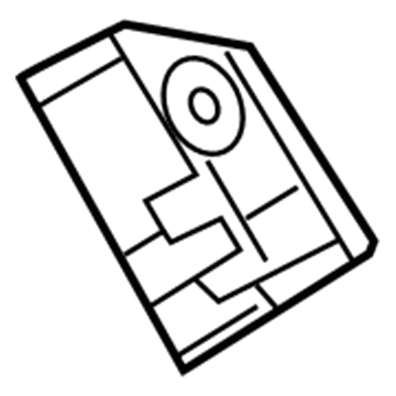 Jeep 68247067AA Glove Box Striker