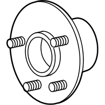 Chrysler 4766771AD Hub & Bearing