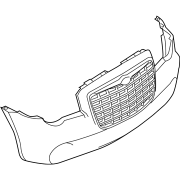 Chrysler 5030576AB Bumper Cover