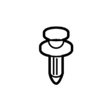 Chrysler 6504521 Bumper Cover Retainer