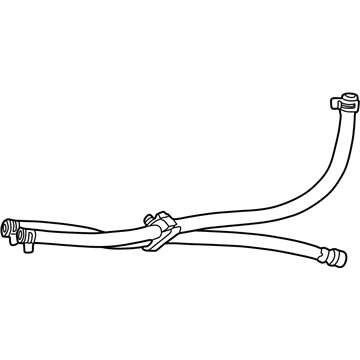 Dodge 55366797AB Return Line Assembly