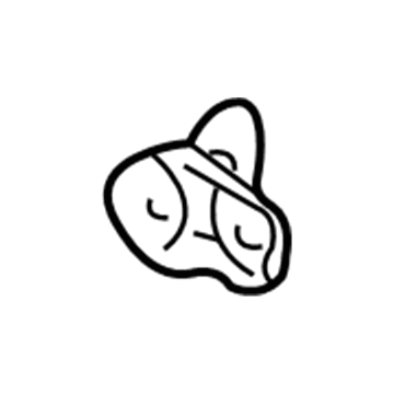 Mopar 5008113AA Striker, Rear