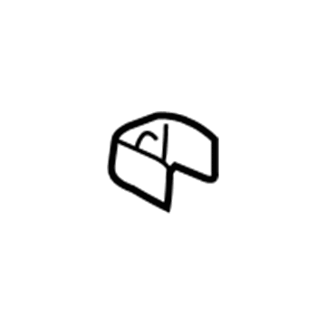 Dodge MB404094 Side Molding Clip
