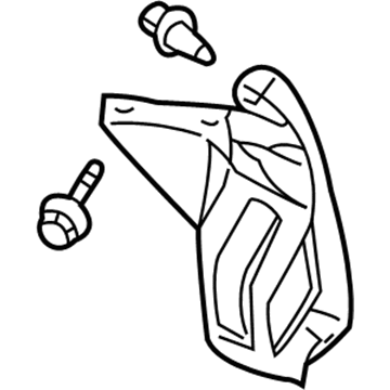 Dodge MN133267 Mud Guard