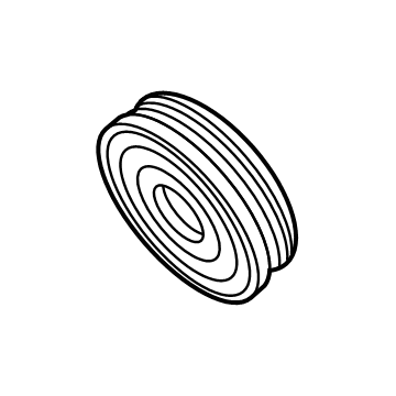 Jeep 4893573AB Crankshaft Pulley