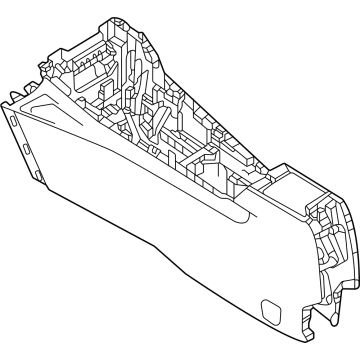 Dodge 7MU21LXHAA Floor Console