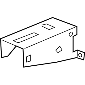 Mopar 53032172AB Vapor Canister Bracket, Upper