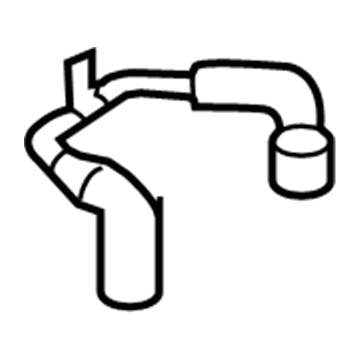 Dodge Crankcase Breather Hose - 53032052AC