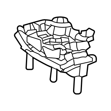 Jeep 68576055AA Transmission Mount