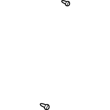 Dodge 6034395 Rear Belt Assembly Screw