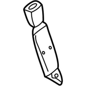 Dodge 5GW281DVAC Center Buckle