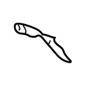 Dodge WH051L8AA Center Seat Belt