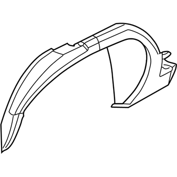 Dodge 55346866AH Inner Wheelhouse