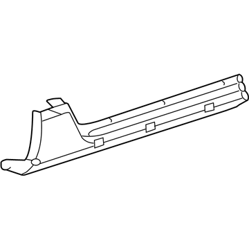 Chrysler UB10ABVAA Rocker Molding