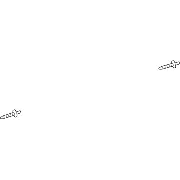 Chrysler 6036155AA Rocker Molding Pin