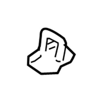 Chrysler Rear Door Striker - 4589038AB