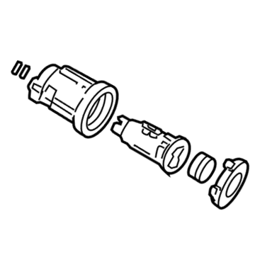 Chrysler Trunk Lock Cylinder - 5016732AC