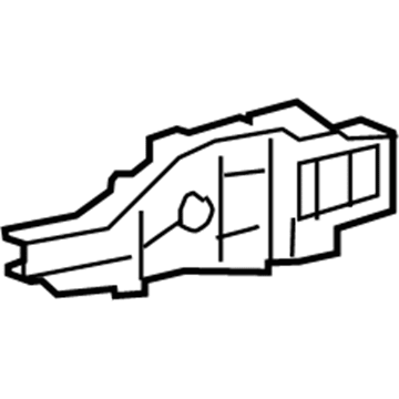 Mopar 68230678AG Handle Base, Front Passenger Side