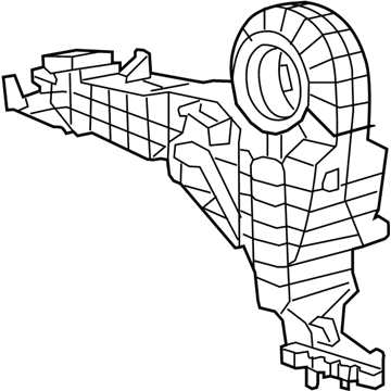 Chrysler 68046002AA A/C & Heater Case