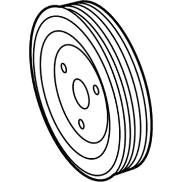 Jeep Water Pump Pulley - 68046027AA