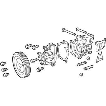 Jeep Water Pump - 5047138AC