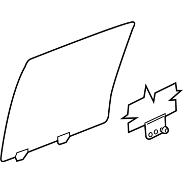 Chrysler 55362191AE Moveable Glass